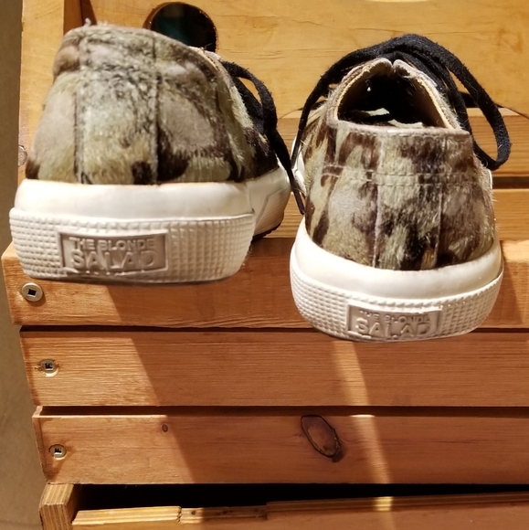 SUPERGA × TBS Ponyhair Camo Wmns Sneaker (Size 6) - Picture 12 of 16